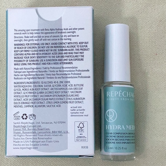 NIB Repechage Hydra Medic Clear Complexion Drying Lotion - Picture 2 of 4